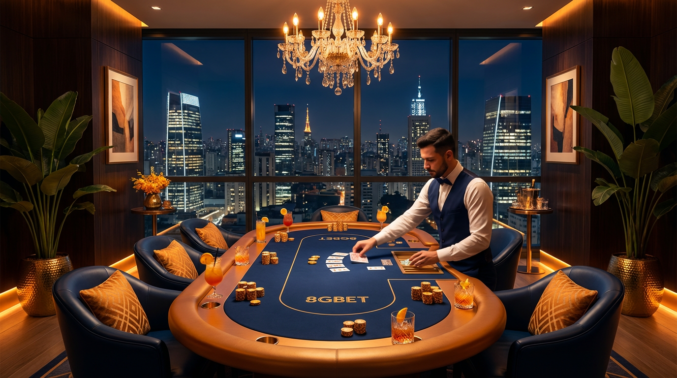 122bet Cassino Premium - Sala VIP com vista para São Paulo